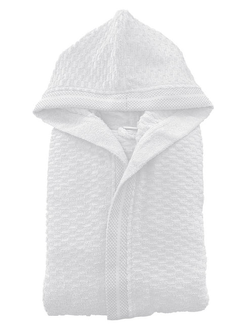 ACCAPPATOIO UNISEX MORBIDA SPUGNA CON CAPPUCCIO - BRICKS